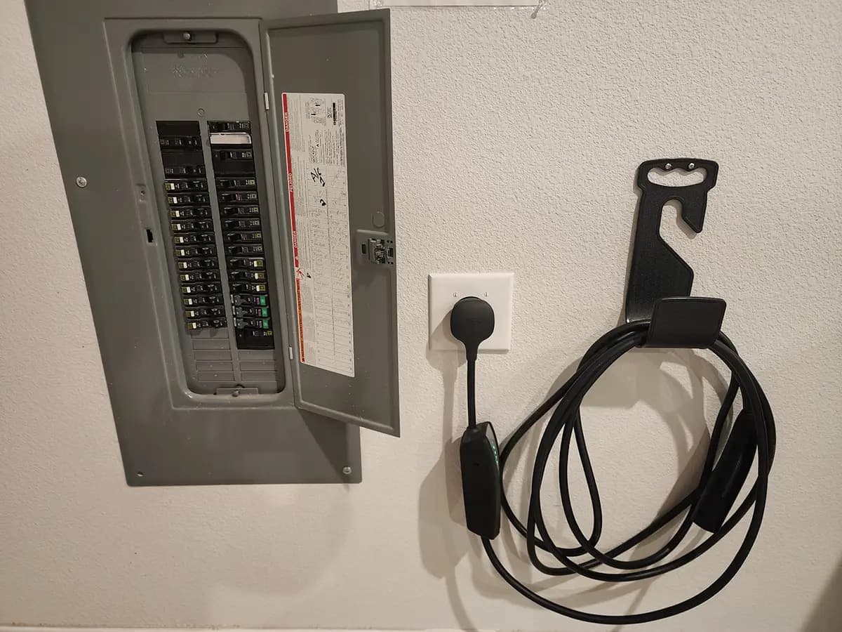 200-amp electrical panel upgrade in a Collin County, TX home
